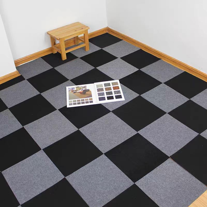 CISSLOR Self Adhesive Carpet Floor Peel Tile Square 30 Pcs 11"" x 11"" Peel and Stick Carpet Floor Tiles Home Furnishings Floor Easy Install DIY - Image 5